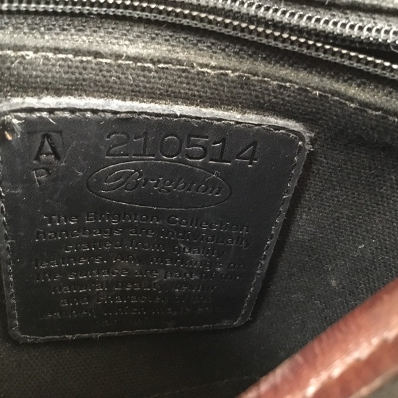 Brighton Vintage Western Leather Crossbody 1996 - Picture 9 of 15